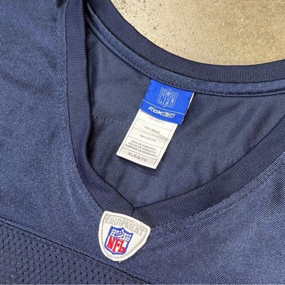 Vintage Reebok NFL Chicago Bears Jersey #54 Brian Urlacher Navy Men’s XL - Picture 5 of 9